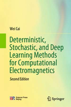 Deterministic, Stochastic, and Deep Learning Methods for Computational Electromagnetics de Wei Cai