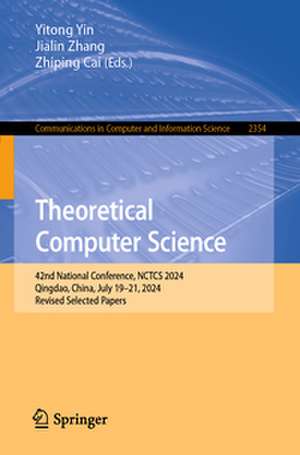 Theoretical Computer Science de Yitong Yin