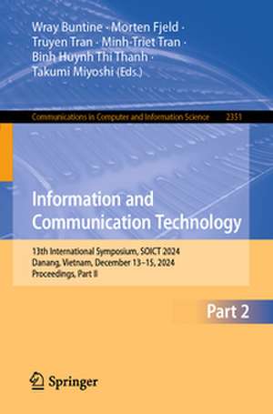 Information and Communication Technology de Wray Buntine