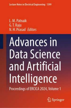 Advances in Data Science and Artificial Intelligence de L. M. Patnaik