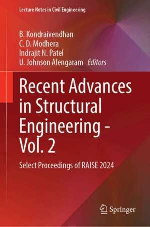 Recent Advances in Structural Engineering-Vol. 2 de B. Kondraivendhan