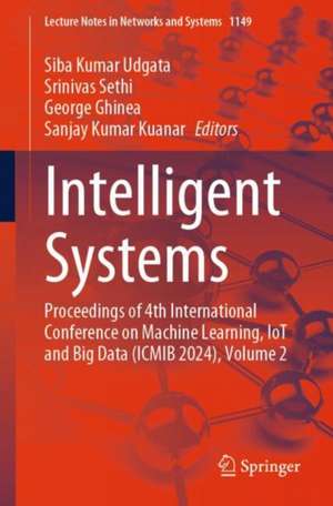 Intelligent Systems de Siba Kumar Udgata