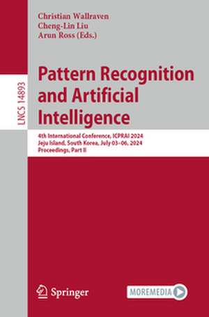 Pattern Recognition and Artificial Intelligence de Christian Wallraven