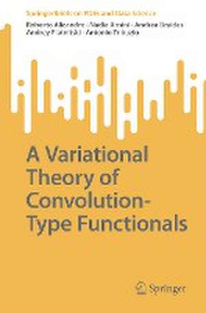 A Variational Theory of Convolution-Type Functionals de Roberto Alicandro