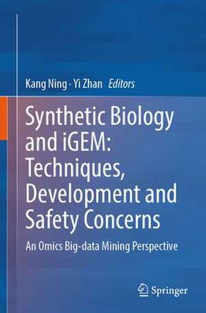 Synthetic Biology and iGEM: Techniques, Development and Safety Concerns: An Omics Big-data Mining Perspective de Kang Ning