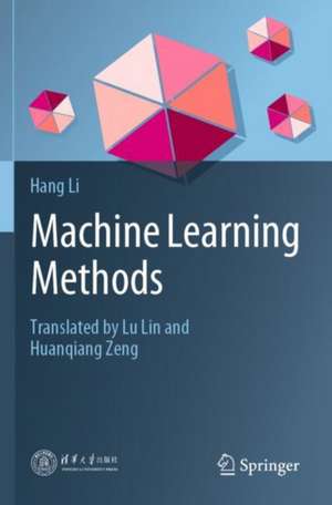 Machine Learning Methods de Hang Li