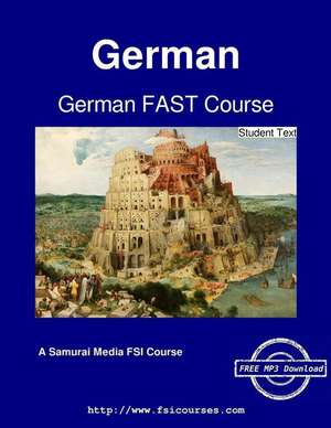 German Fast Course - Student Text de Hildegard Benedick