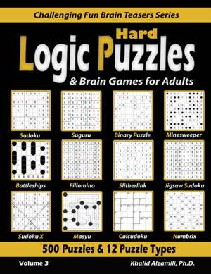 Hard Logic Puzzles & Brain Games for Adults de Khalid Alzamili