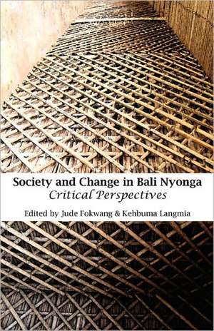 Society and Change in Bali Nyonga. Critical Perspectives de Jude Fokwang