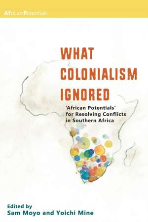 What Colonialism Ignored. 'African Potentials' for Resolving Conflicts in Southern Africa de Sam Moyo