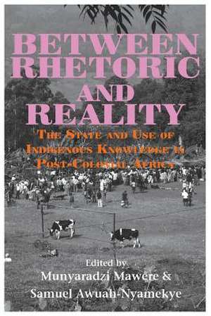 Between Rhetoric and Reality. the State and Use of Indigenous Knowledge in Post-Colonial Africa: An African Traditional Definition de Samuel Awuah-Nyamekye