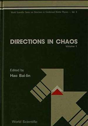 Directions in Chaos - Volume 1 de Bailin Hao