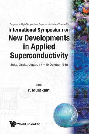 NEW DEVELOPMENTS IN APPLIED SUPER..(V15) de Y Murakami