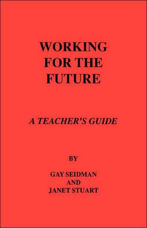 Working for the Future. A Teacher's Guide de Gay Seidman