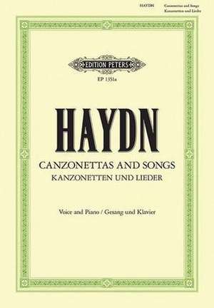 35 Songs and English Canzonettas for Voice and Piano de Joseph Haydn