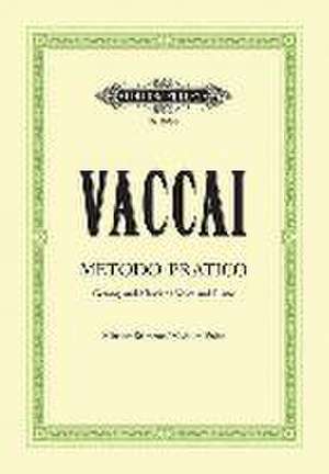 Metodo Pratico di Canto Italiano de Nicola Vaccai