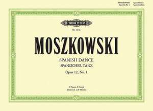 Spanish Dance Op. 12 No. 1 for Two Pianos, Eight Hands de Moritz Moszkowski