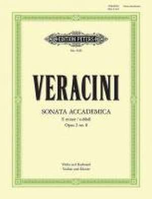 Sonata Accademica in E Minor Op. 2 No. 8 de Francesco Maria Veracini