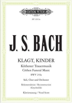 Klagt, Kinder de Johann Sebastian Bach