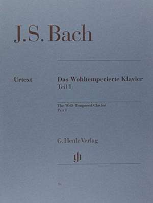 Das Wohltemperierte Klavier Teil I BWV 846-869 de Johann Sebastian Bach