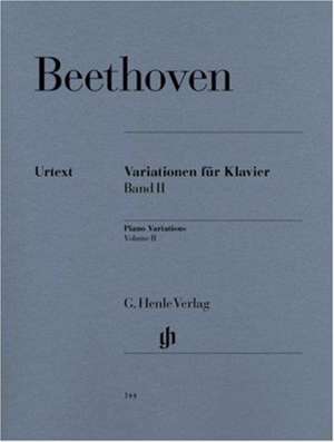 Variationen für Klavier 2 de Ludwig van Beethoven