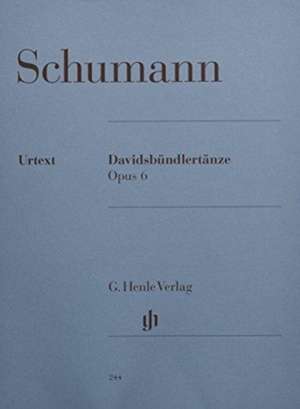 Schumann, Robert - Davidsbündlertänze op. 6 de Robert Schumann