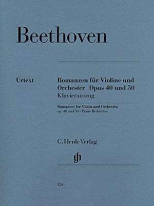 Beethoven, Ludwig van - Violinromanzen G-dur op. 40 und F-dur op. 50 de Ludwig van Beethoven