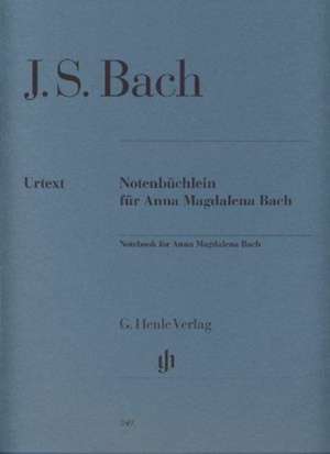 Notenbüchlein für Anna Magdalena Bach 1725 de Johann Sebastian Bach