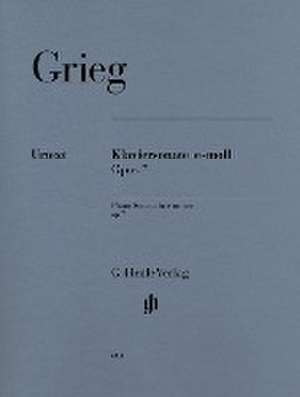 Grieg, Edvard - Klaviersonate e-moll op. 7 de Edvard Grieg