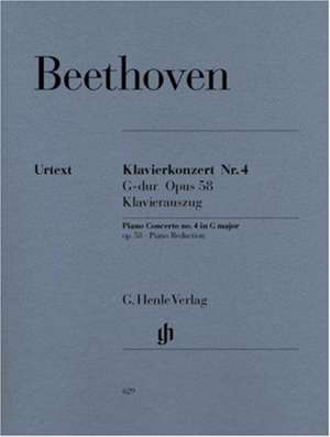 Beethoven, Ludwig van - Klavierkonzert Nr. 4 G-dur op. 58 de Ludwig van Beethoven