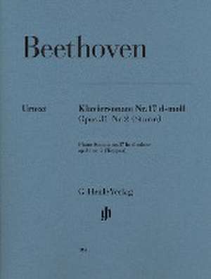 Klaviersonate Nr. 17 d-moll op. 31,2 [Sturmsonate] de Ludwig van Beethoven