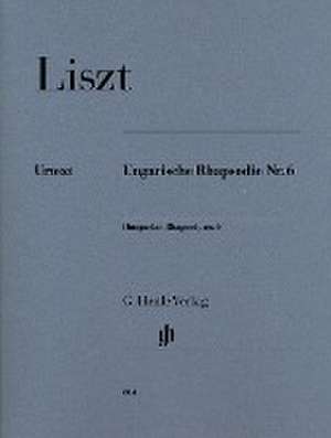 Liszt, Franz - Ungarische Rhapsodie Nr. 6 de Franz Liszt