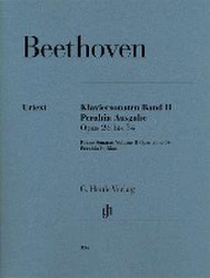 Beethoven, Ludwig van - Klaviersonaten, Band II, op. 26-54, Perahia-Ausgabe de Ludwig van Beethoven