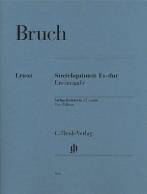 Streichquintett Es-dur de Max Bruch