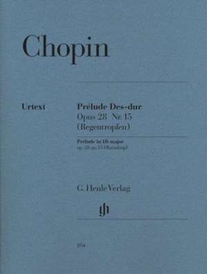 Chopin, Frédéric - Prélude Des-dur op. 28 Nr. 15 (Regentropfen) de Frédéric Chopin