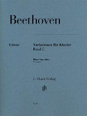 Variationen für Klavier Band II de Ludwig van Beethoven