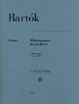 Mikrokosmos Bände III-IV, Urtext de Béla Bartók