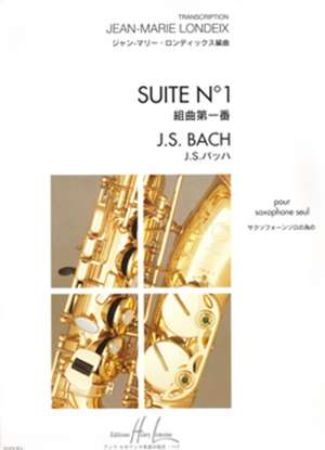 SUITE NO1 SAXOPHONE de JOHANN SEBASTI BACH