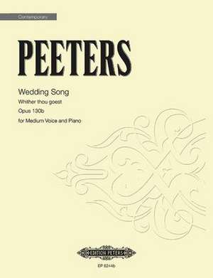 Wedding Song Op. 103b de Flor Peeters