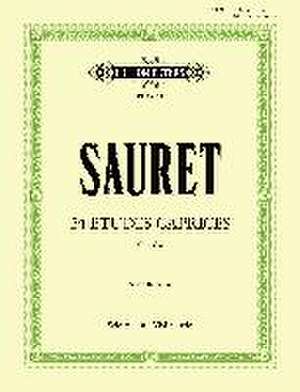 24 Etudes Caprices op. 64 for Solo Violin de Émile Sauret