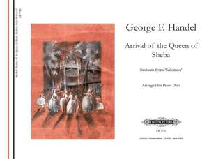 Arrival of the Queen of Sheba (Arranged for Piano Duet) de George Frideric Handel