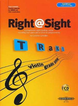 Right@sight for Violin, Grade 1 [Incl. CD] de Caroline Lumsden