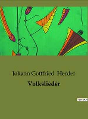 Volkslieder de Johann Gottfried Herder