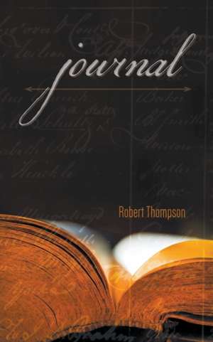 Journal de Robert Thompson