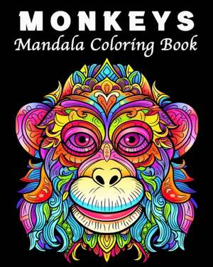 Bb, L: Monkey Coloring Book