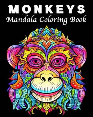 Monkey Coloring Book de Lea Schöning Bb