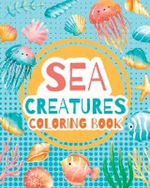 Sea creatures - coloring book for kids - de Astrid Tate