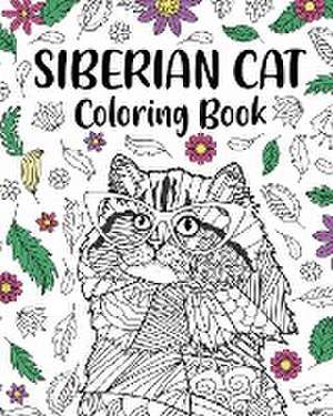 Siberian Cat Coloring Book de Paperland