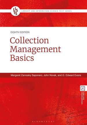 Collection Management Basics de Margaret Zarnosky Saponaro
