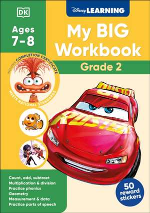 Disney Learning Big Workbook Grade 2 de Dk